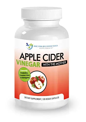 Apple Cider Vinegar Capsules - 100% Organic Apple Cider Vinegar Pills 1500 mg DOCTOR RECOMMENDED SUPPLEMENTS Au supplements