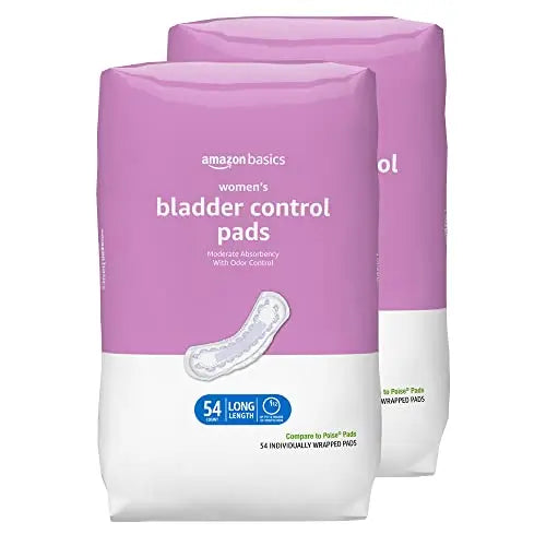 Amazon Basics Incontinence, Bladder Control Pads for Women, Moderate Amazon Basics Au supplements