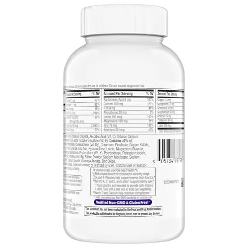 Centrum Minis Silver Women's Multivitamin for Women 50 Plus, Multimineral Supplement with Vitamin D3, B Vitamins, Non-GMO Ingredients Centrum Au supplements
