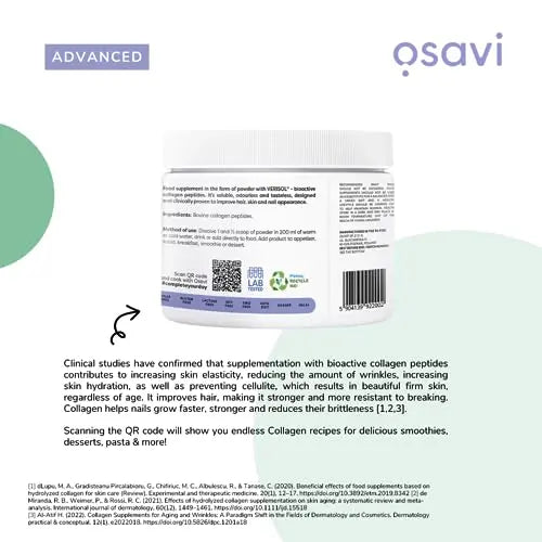 Osavi Collagen Peptides - Hair, Skin & Nails - 150g OSAVI Au supplements