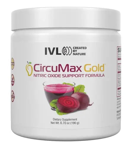 IVL - CircuMax Gold - Nitric Oxide Supplement Powder Boost - Organic Beets - Beetroot IVL Au supplements
