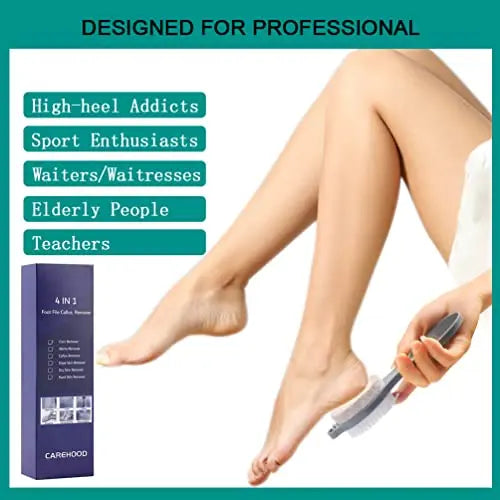 CAREHOOD Foot File Callus Remover - Multi Purpose 4 in 1 Feet Pedicure CAREHOOD Au supplements
