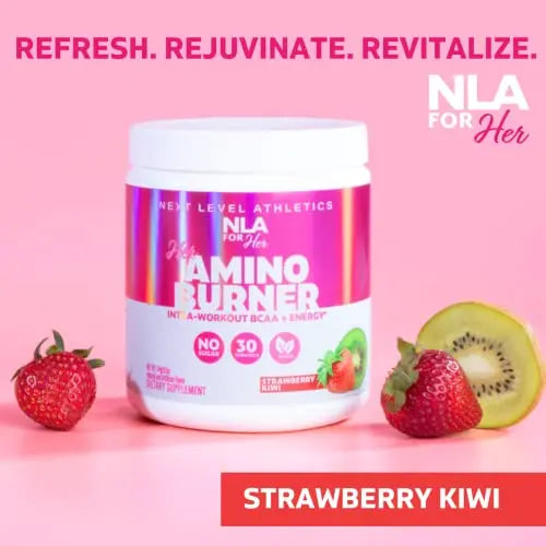 Her Thermogenic Amino Women's Pre Post & Intra Workout Booster (Strawberry Kiwi,30 Servings) NLA for Her Au supplements