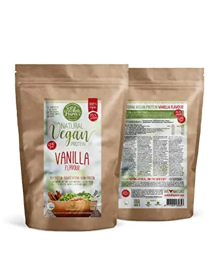Ekopura Natural Vegan Protein – Vanilla - 500g | 75% Protein | Free from Allergens Ekopura Au supplements