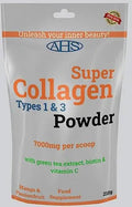 AHS Super Flavoured (Mango & Passionfruit) Collagen Powder 7000MG Per Scoop with Green Tea Extract AHS Au supplements
