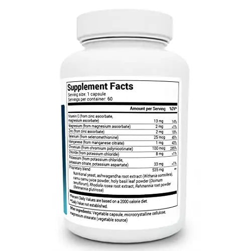 Dr. Berg Adrenal & Cortisol Capsules - Adrenal Supplement & Cortisol Manager - Mood Dr. Berg Nutritionals Au supplements