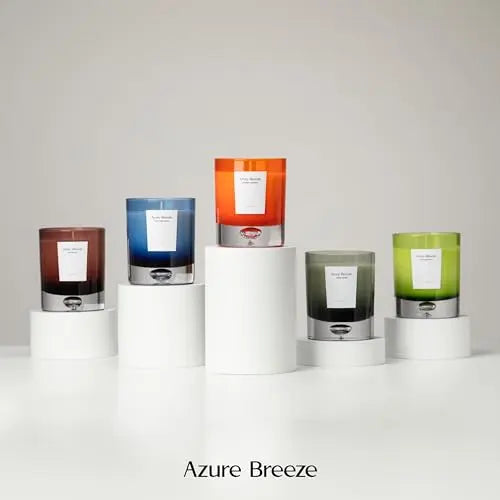 Pumpkin Scented Candles for Home - 12 oz, 70 Hours Burning - Natural Essential Oils & Soy Wax Azure Breeze Au supplements