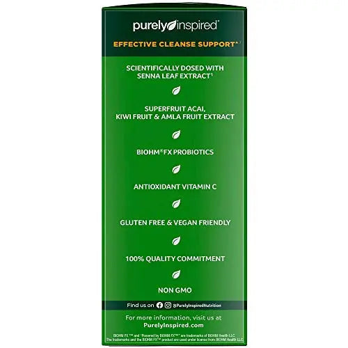 Detox Cleanse | Purely Inspired 7 Day Cleanse + Probiotics | Acai Berry Cleanse | Whole Boody Cleanse Detox Purely Inspired Au supplements