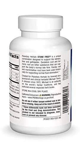 Planetary Herbals Stone Free Tablets, 90 Count Planetary Herbals Au supplements