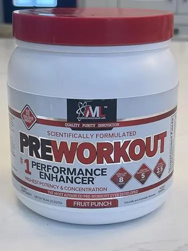 Advanced Molecular Labs - Pre Workout Powder, Increases Drive, Performance Enhancer AML ADVANCED MOLECULAR LABS Au supplements