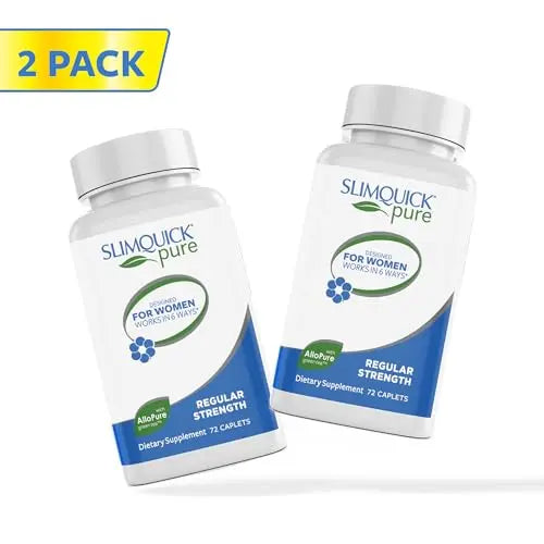 Slimquick Pure 3x Regular Strength Pills for Women to Help Achieve Weight Goals, Helps Metabolism SlimQuick Au supplements