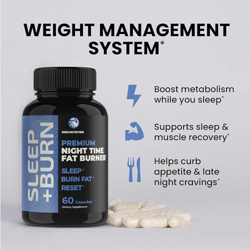 Night Time Fat Burner to Shred Fat While You Sleep | Hunger Suppressant, Carb Blocker Nobi Nutrition Au supplements