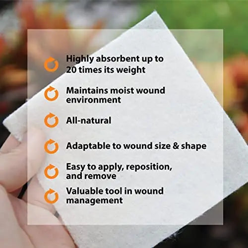 Pivot Calcium Alginate Wound Dressing – All-Natural First Aid | 4x5 Dressin LMP LINKS MEDICAL PRODUCTS INC. Au supplements