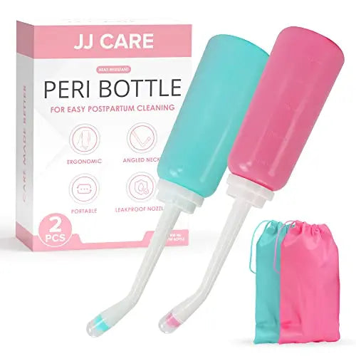 JJ CARE Peri Bottles - Pack of 2 Peri Bottles for Postpartum Care Kit, 500 ml Peri Bottles JJ CARE Au supplements