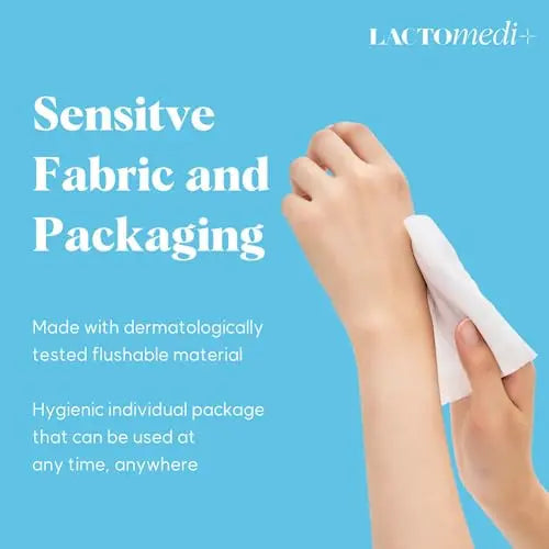 LACTOMEDI Feminine Wipes | Unscented Feminine Wipes | Individually Wrapped | pH-Balanced Feminine LACTOMEDI Au supplements