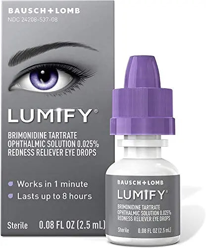 LUMIFY Redness Reliever Eye Drops 0.08 Ounce (2.5mL) LUMIFY Au supplements