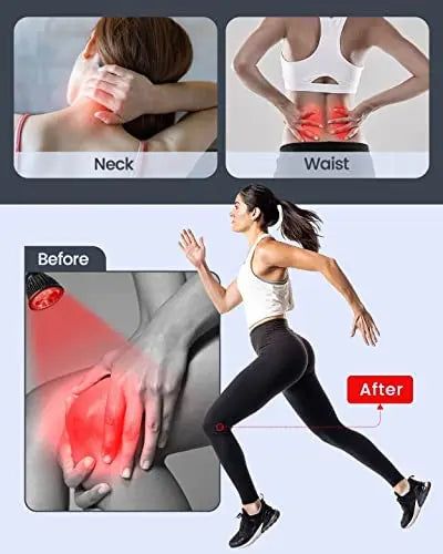 YMM Update Red Light Therapy for Body, All Metal Red Light Therapy Device with Stand, 660nm YMM Au supplements
