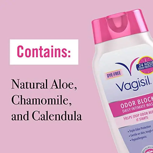 Vagisil Odor Block Multipack for Women, Daily Intimate wash, 20 Feminine Wipes, and Dry Wash Vagisil Au supplements