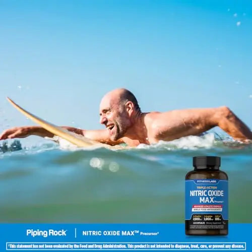 Fitness Labs Nitric Oxide Supplement | 3000mg | 120 Capsules | Nitric Oxide Pre Workout Fitness Labs Au supplements