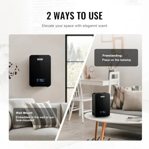 VEVOR Upgrade HVAC Scent Diffuser, Smart Scent Air Machine for Home, 180ML with Cold Air Technology VEVOR Au supplements