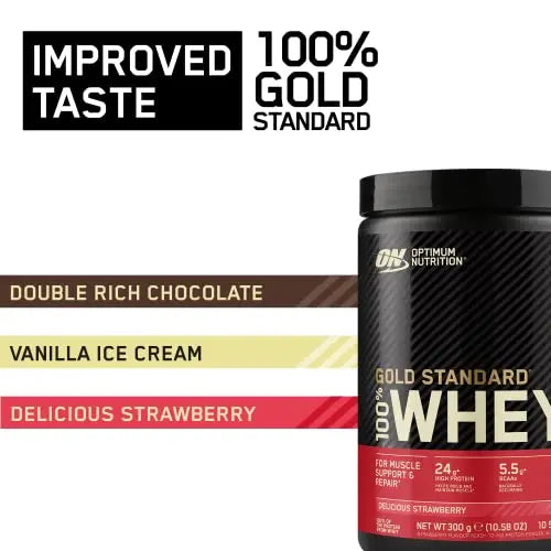 Optimum Nutrition Gold Standard 100% Whey Muscle Building and Recovery Protein Powder Optimum Nutrition Au supplements