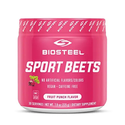 BioSteel Sports Beets Pre-Workout Powder, Non-GMO Formula, Fruit Punch, 30 Servings BioSteel Sports Au supplements