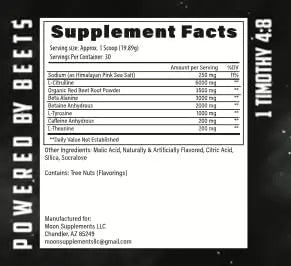 Ad Astra Preworkout - Potent Focus Blend - Tiger's Blood Flavor - Organic Red Beet Root Ad Astra Preworkout Au supplements