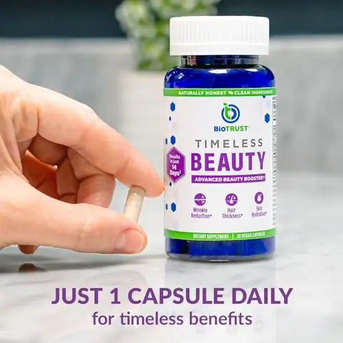 BioTrust Timeless Beauty Ceramide Booster – Hair & Skin Restoring Phytoceramides BioTrust Au supplements