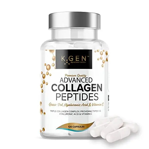 Pure Collagen Supplements Capsules Grass Fed Advanced Multi Collagen Peptides K GEN rejuvenation nutrition Au supplements
