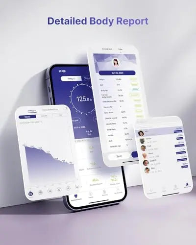 FITINDEX Smart Scale, FSA HSA Eligible Scale for Body Weight, Body Fat Scale with All-in-one FITINDEX Au supplements