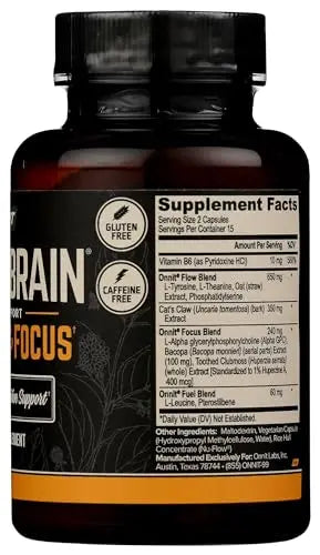 Alpha Brain Capsule ONNIT Au supplements