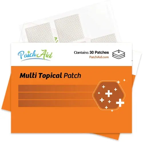 Multi Plus Topical Patch by PatchAid (White) - Pack of 1 Patch Aid Au supplements