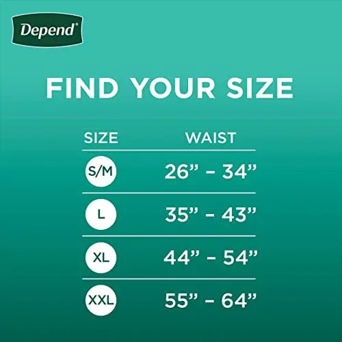 Depend Fresh Protection Adult Incontinence Underwear for Men Depend Au supplements