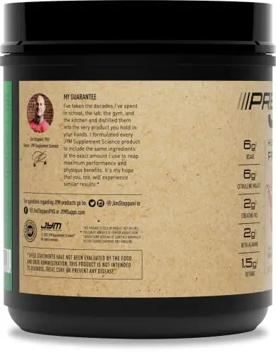 JYM Supplement Science Pre JYM Pre Workout Powder - BCAAs, Creatine HCI, Citrulline JYM Supplement Science Au supplements