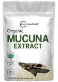 Micro Ingredients Organic Mucuna Pruriens Extract Powder,1 Pound (908 Servings) Micro Ingredients Au supplements