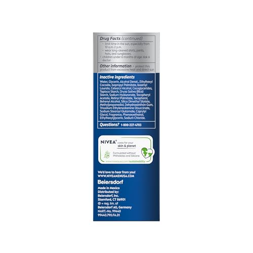 NIVEA MEN Age Defense Daily Face Moisturizer with Broad Spectrum SPF 30 Sunscreen, Pro-Retinol and Hyaluronic Acid, Beard-Friendly