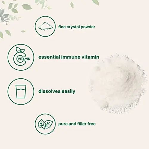 Micro Ingredients Pure Vitamin C Crystal Powder (Water Soluble Vitamin C 1000mg Micro Ingredients Au supplements