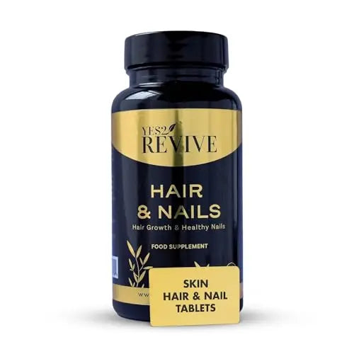 YES2 REVIVE Hair Nails Growth - Includes Marine Collagen, Ascorbic Acid, MSM & Vitamin C for Men and Women Skin, Longer, Strength, Thicker YES2 REVIVE Au supplements