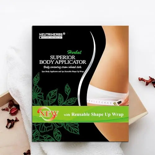 Neutriherbs Body Applicator with Wrap, Effective Nature Formula to Shape, Tone, Firm Body Neutriherbs Au supplements