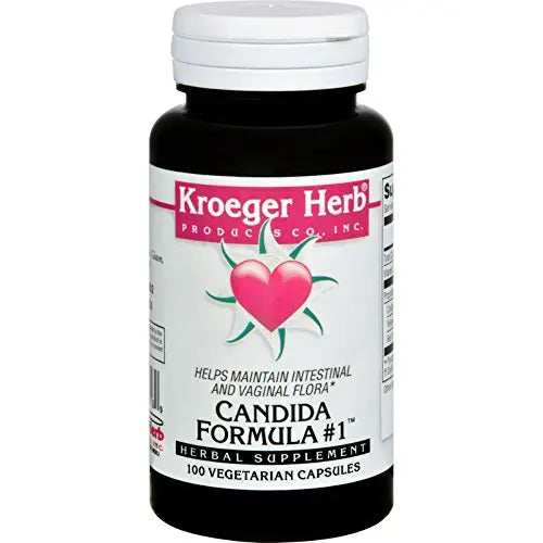 Kroeger Herb Candida Formula #1 100 Vcap Kroeger Herb Products Au supplements