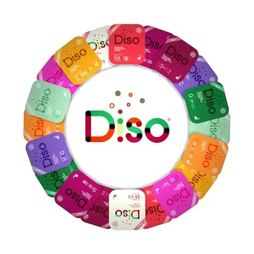 Diso Collagen Supplements for Women & Men with Biotin (1000mcg), Tin of 30 Oral Dissolvable OQO Au supplements