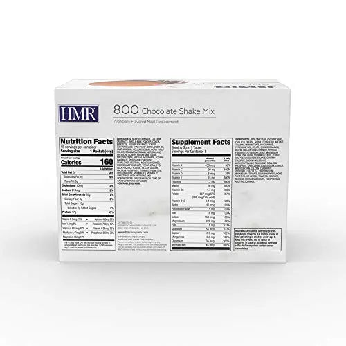 HMR "Classic" 800 Shake Meal Replacement Mix | Chocolate Shake Powder to Support Healthy HMR Au supplements