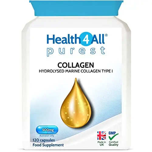 Health4All Marine Collagen Peptides Type I 120 Capsules (V) 2000mg Daily Dose Super Absorbable Health4All Au supplements