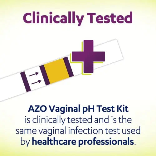 AZO Vaginal pH Test Kit, Clinically-Tested Vaginal Infection Test Kit, Fast & Accurate Results AZO Au supplements