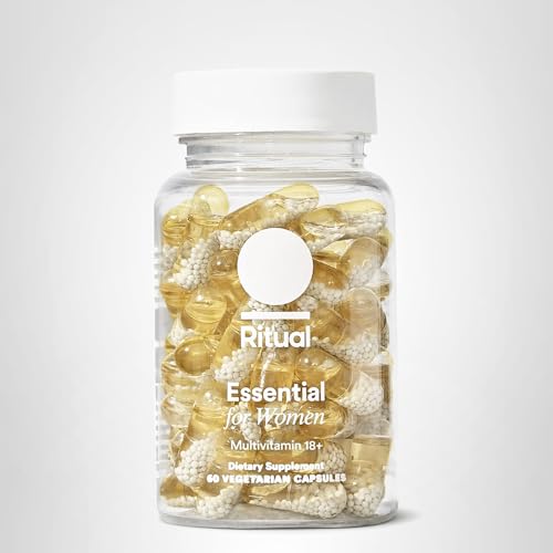 Ritual Women’s 18+ Daily Multivitamin - Key Essential Vitamins and Minerals to Support Energy, Heart, Bone, Brain Health* - Clinical Backed - Vegan