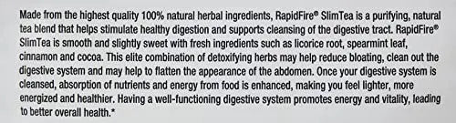 Rapid Fire Slim Tea 14 Day Herbal Teatox, Blend of Natural Herbs and Botanicals, Supports Healthy SNS Au supplements