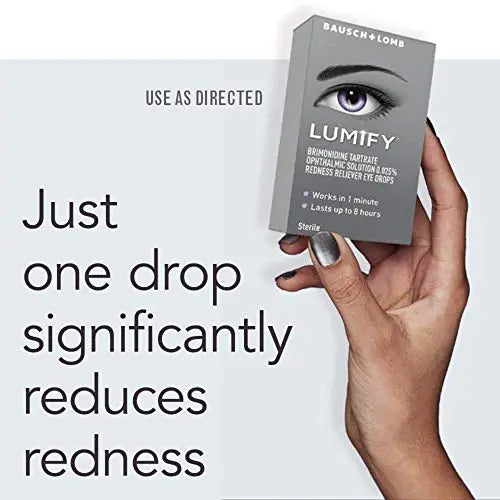 LUMIFY Redness Reliever Eye Drops 0.08 Ounce (2.5mL) LUMIFY Au supplements