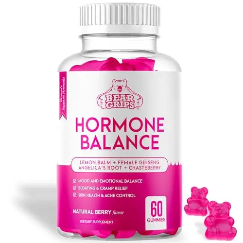Hormone Balance for Women - PMS Relief Gummies and Bloating Relief for Women Bear Grips Au supplements