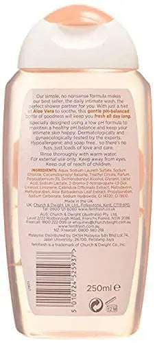 Femfresh 250ml Intimate Hygiene Daily Intimate Wash3 Pack Deal Femfresh Au supplements